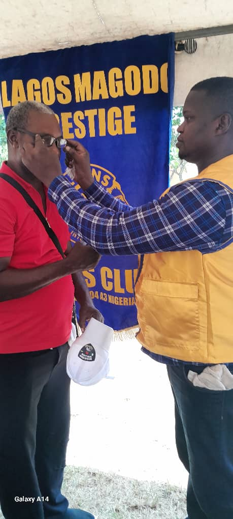 Lions Club vision care program in action